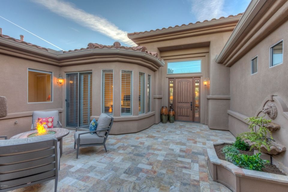 Entry Courtyard to
