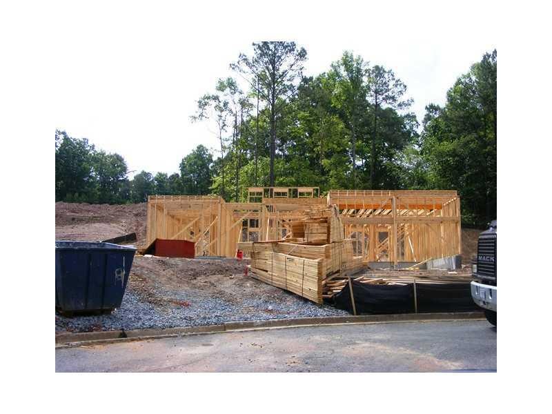 Exterior Front. Framing has begun!  House ready by