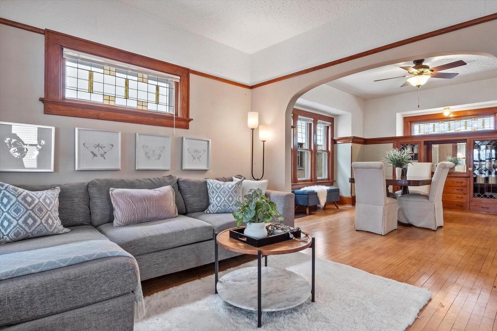 Living Room opens to Dining Room