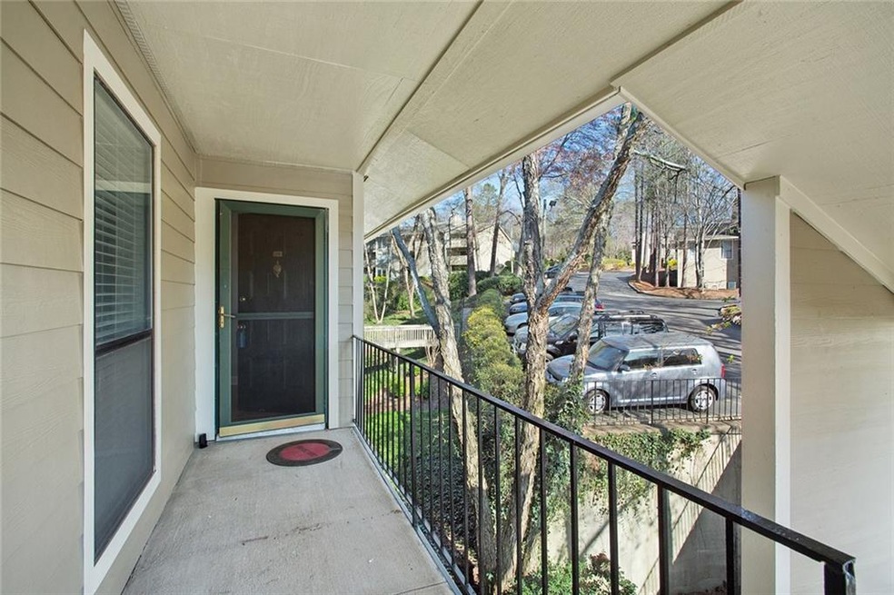 Top Floor Unit with screen door