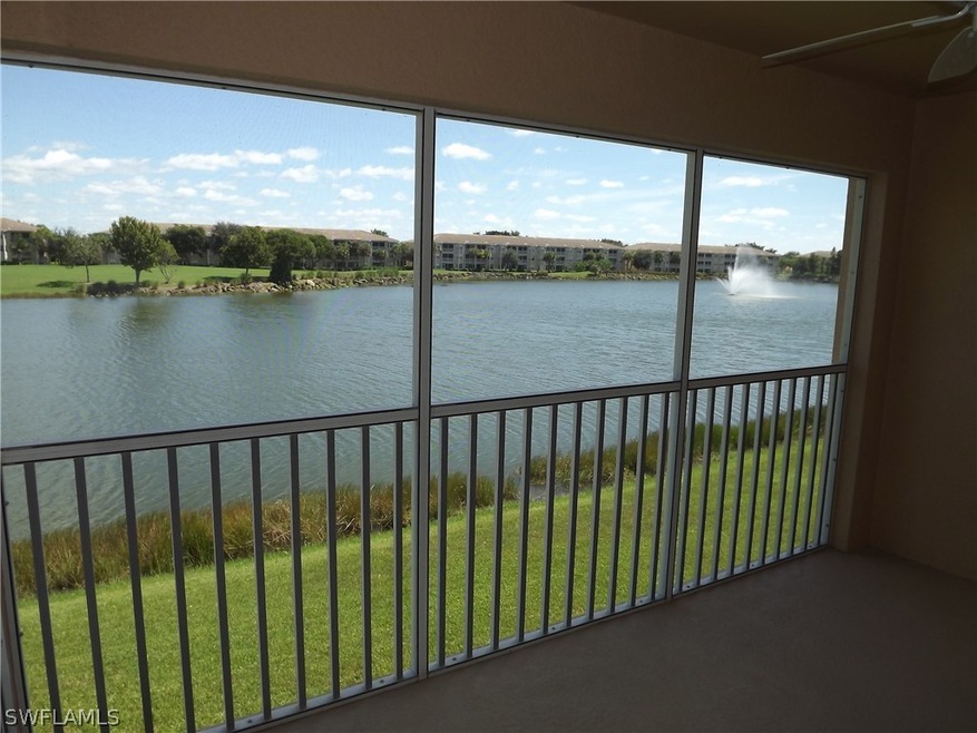 Rear lanai - long lake view