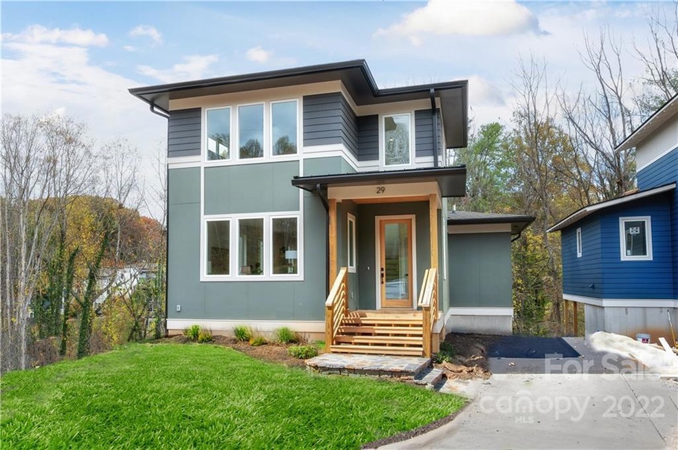 Arts and Crafts GreenBuilt and Energy Star Home by JAG Construction in Craggy Park (Photoshopped landscaping. Actual in progress)