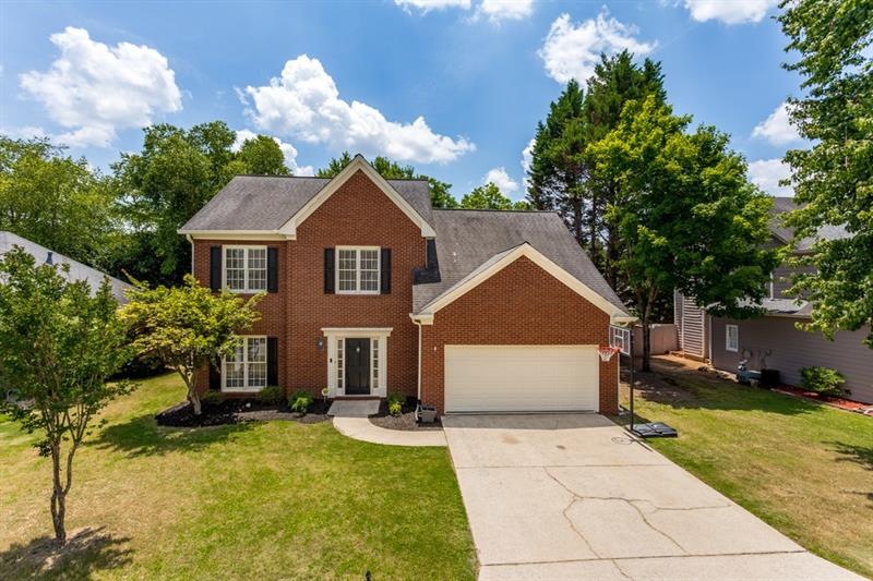 Front View Of Home From Ogeechee Drive.