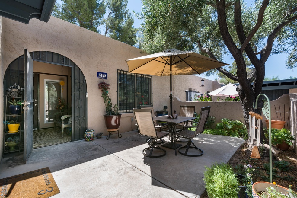 Front courtyard
