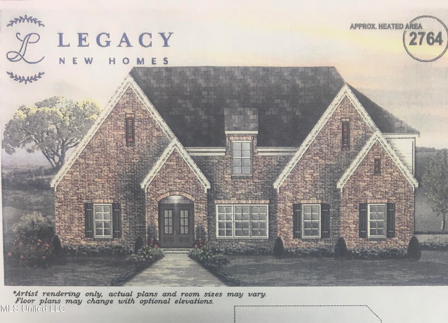 Sugarbury Front Elevation