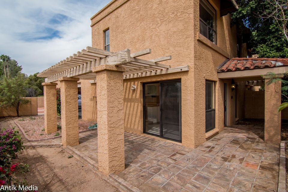 Expansive Saltillo Patio