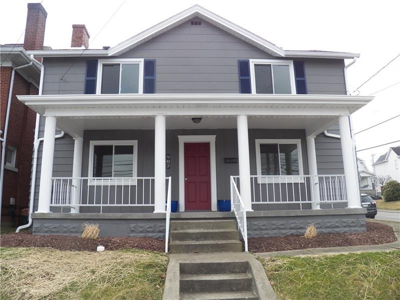Front Entrance with great covered porch