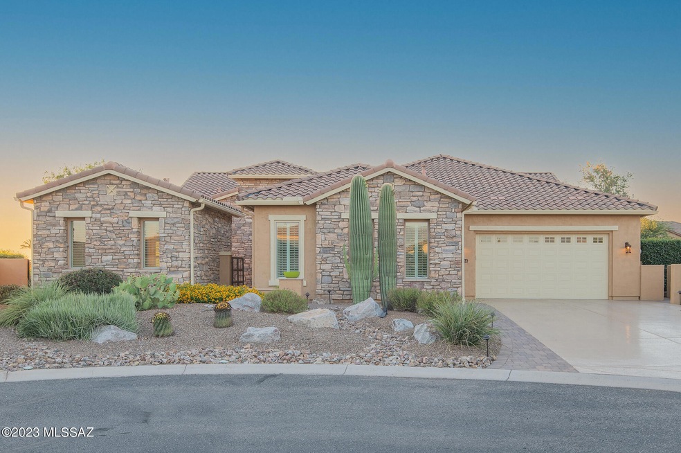 Front of home.