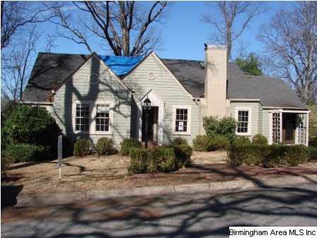 View of the front of this house