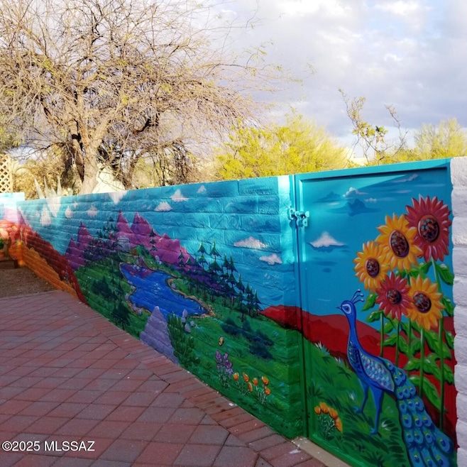 Back Patio Mural