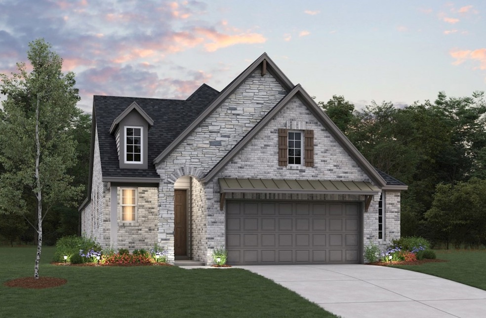 French Country L Elevation
