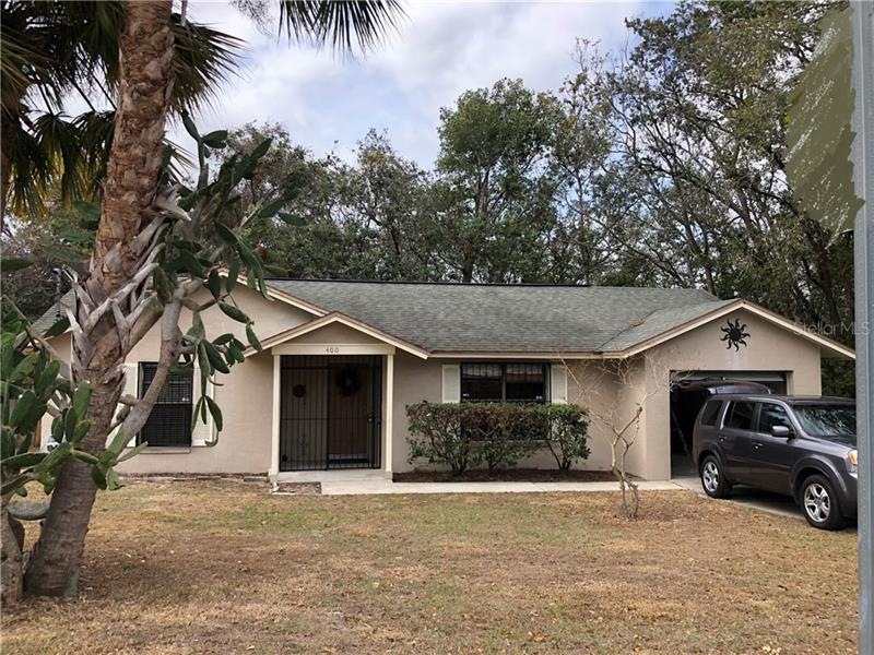 Front view of 400 N. Hart Blvd, Orlando, Florida! 