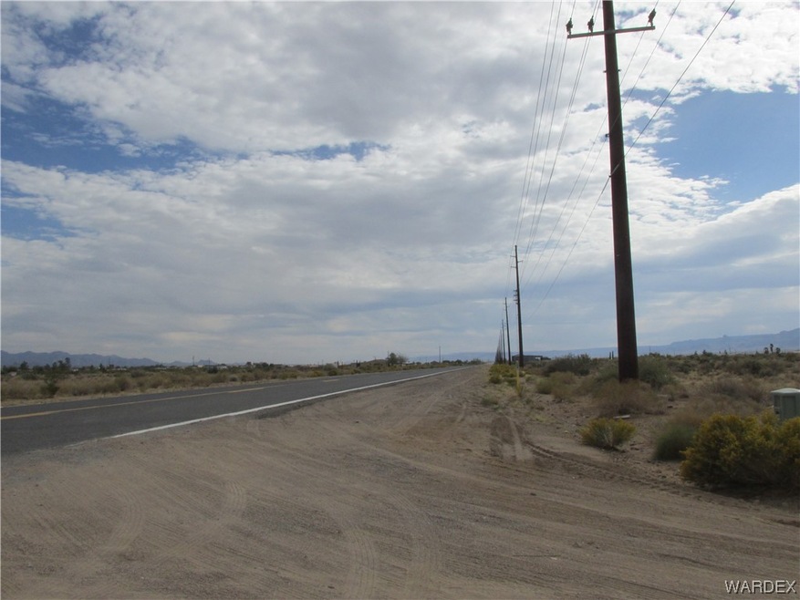 View of road and power