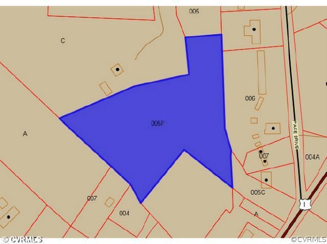 Plat Map - 4.85 ac building lot