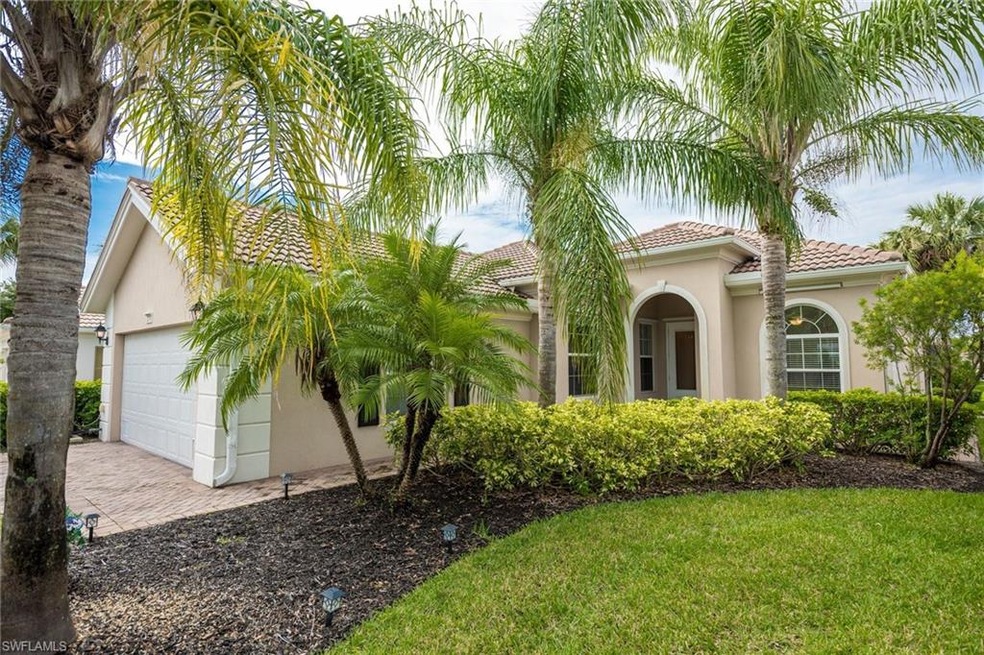 Front covered entrance, two car garage.
