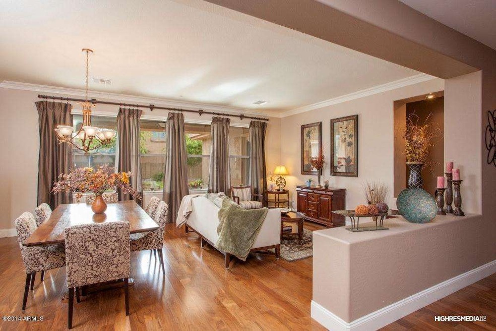 FORMAL LIVING AND DINING ROOM