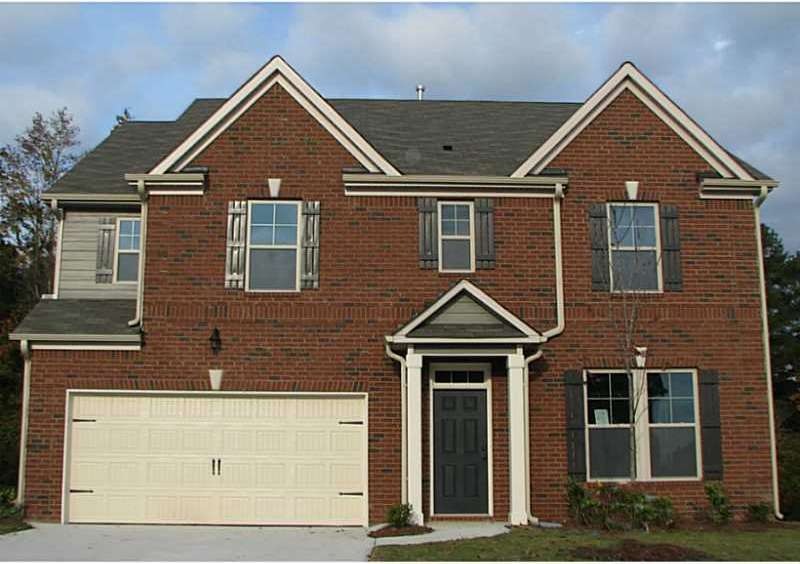 Exterior Front. The Richland Plan. 4 Bedroom 3.5 B