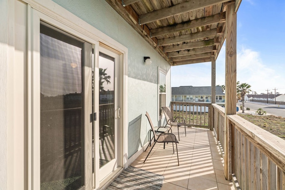 Patio facing Leeward
