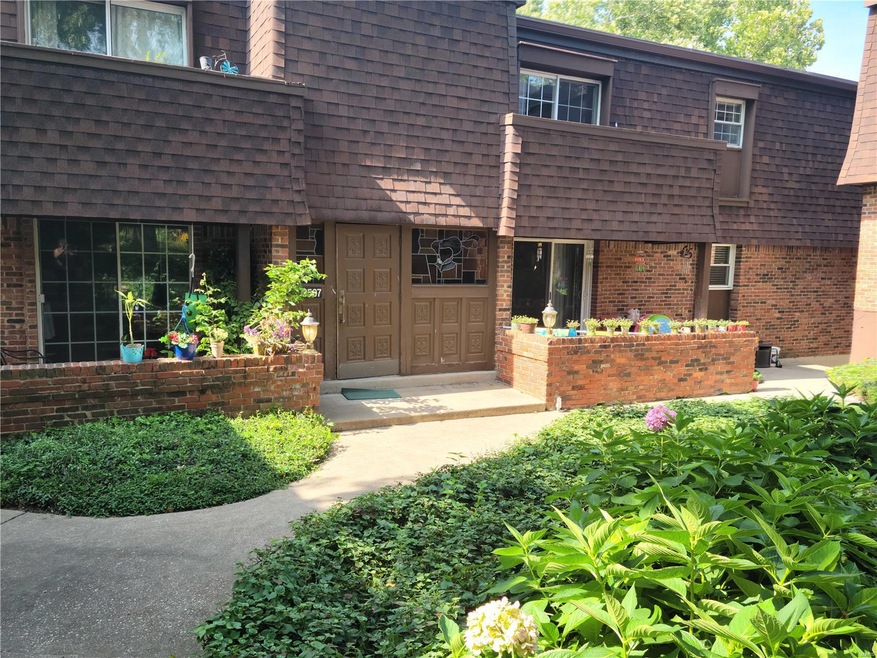 Front view of condo