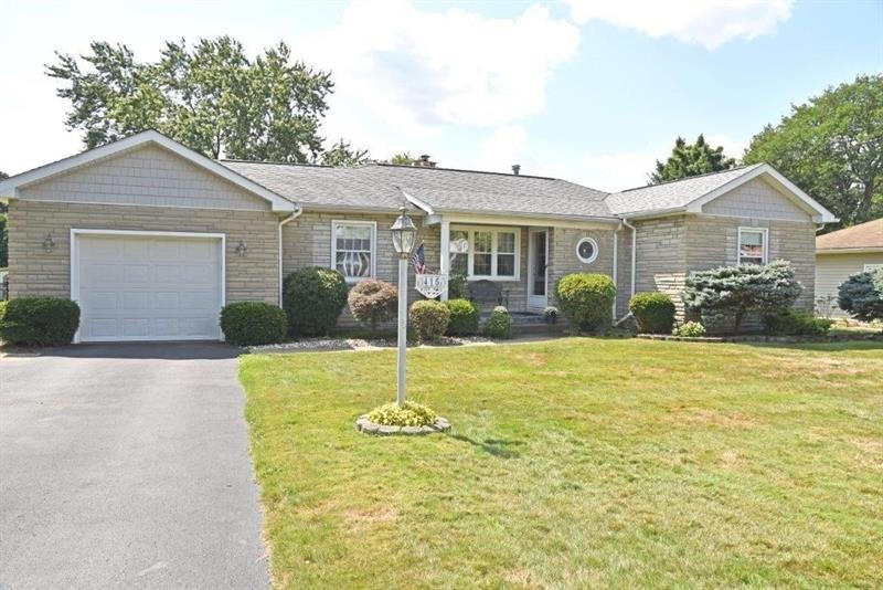 Beautiful stone ranch with great curb appeal, conv
