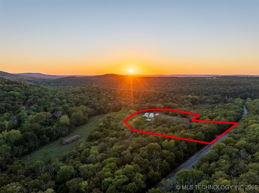 33417 S Blue Top Rd, Cookson, OK 74427 - photo 1