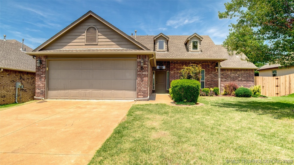 Front of home, south facing.