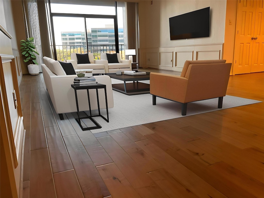 Virtually staged Photo of Primary Living Area