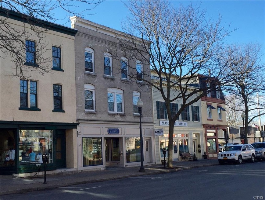 Front of Building- above Skaneateles Jewelry