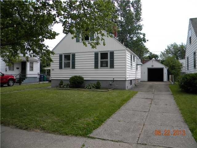 Exterior Front. Front right view.
