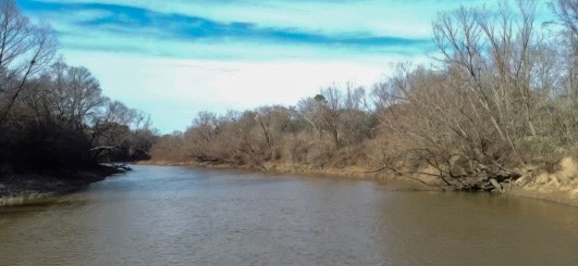 Approximately a half mile of Sabine River Frontage