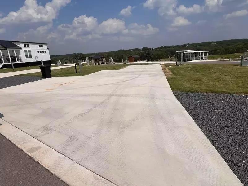 View of concrete road