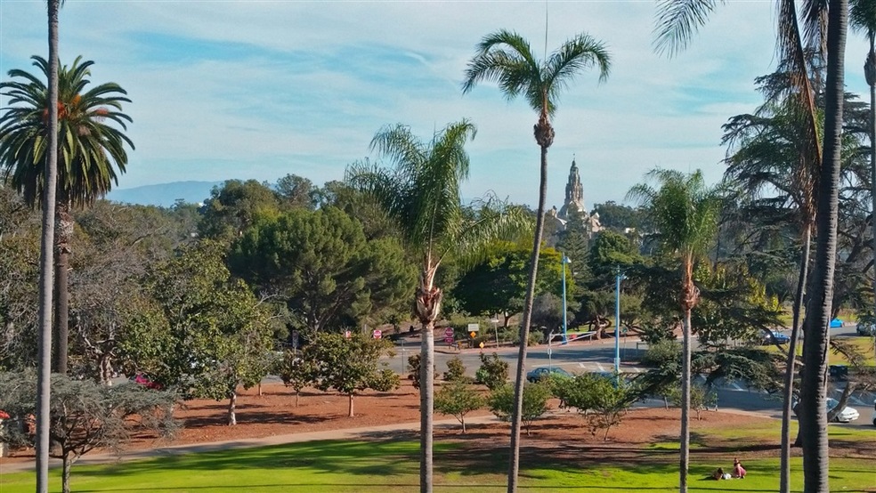 Balboa Park literally across the street.   Califor