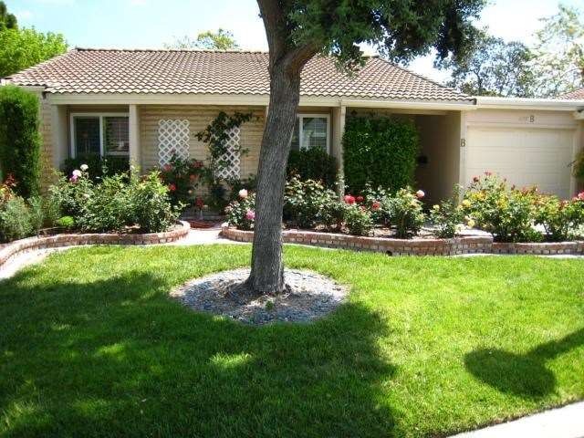 Peaceful setting and mature landscaping.