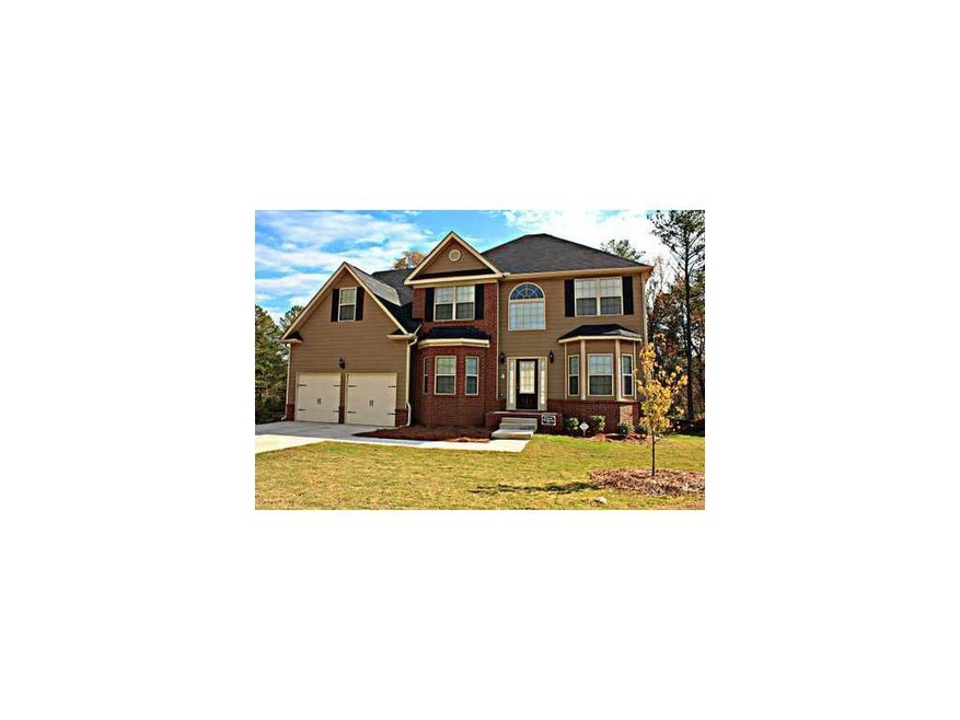 Exterior Front. Home will feature one bay window. 