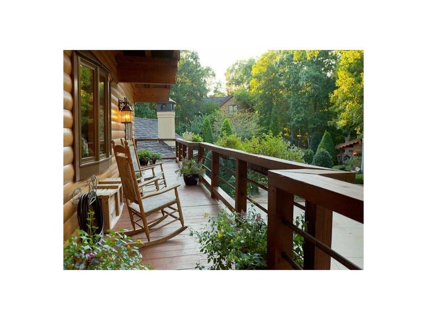 Exterior Front. One of many rocking chair porches 