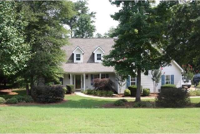 Beautiful front elevation, front porch and large f