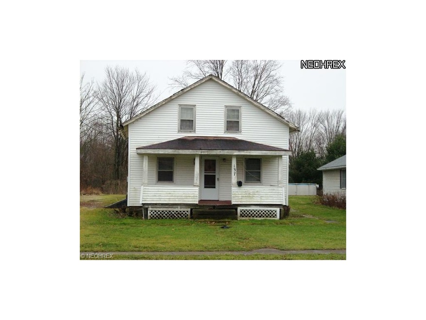 Front view of the home from the curb side
