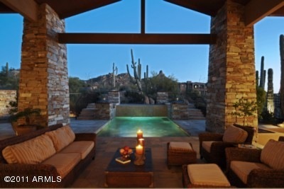Patio View of Pinnacle Peak