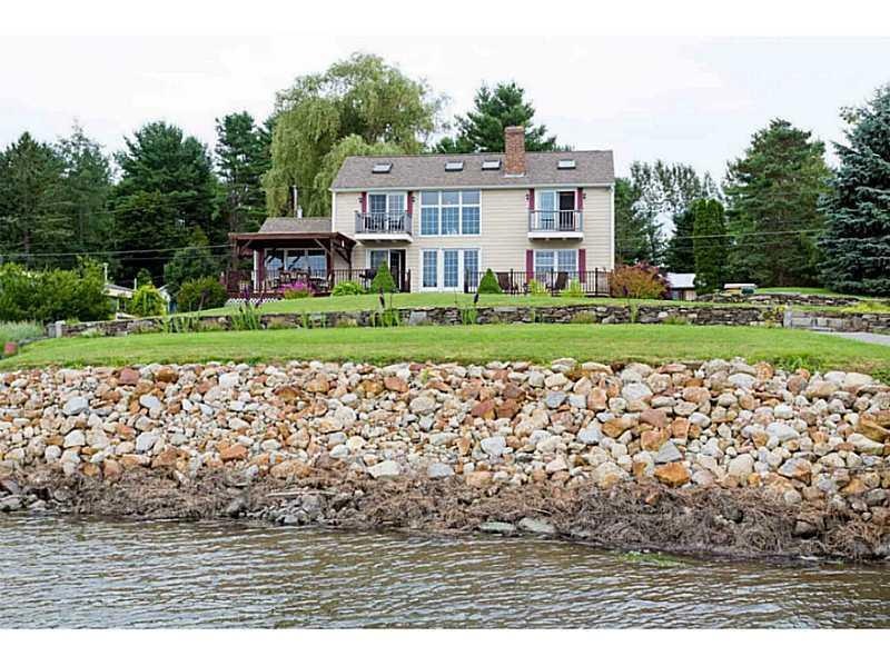 Exterior Front. Waterfront views...