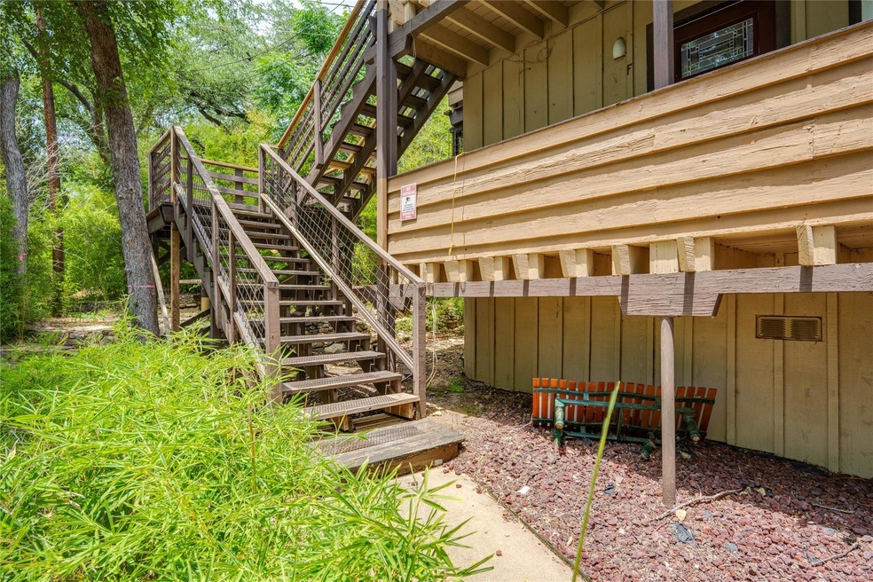 View of yard with stairs