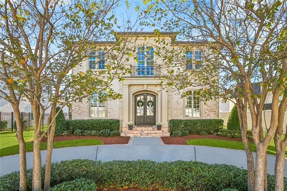 Beautiful landscaping front exterior