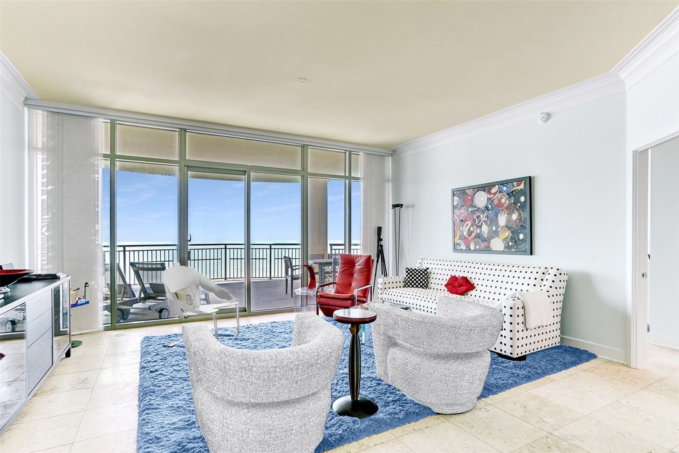 Living areas boast impressive 10-foot ceilings, ma