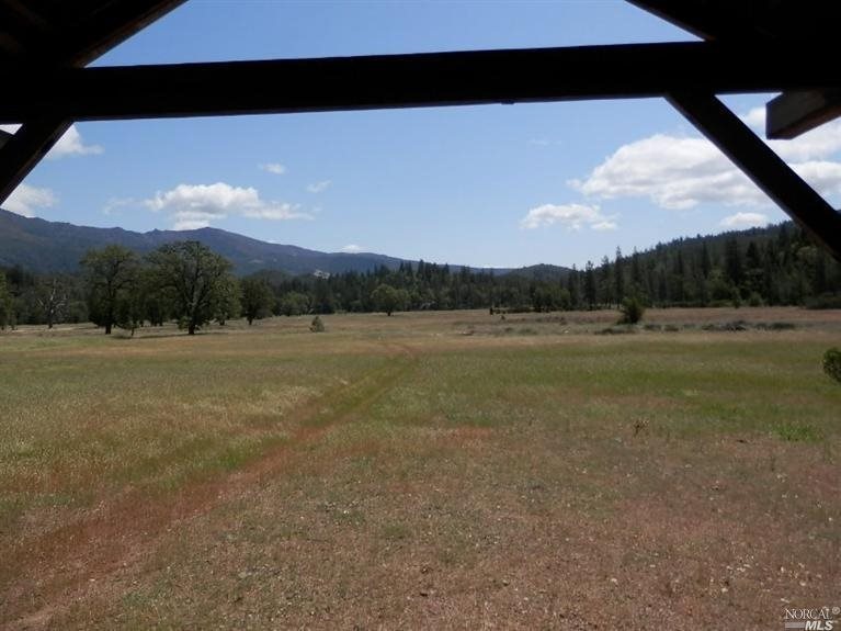 From the front porch of the cabin looking east. Ab