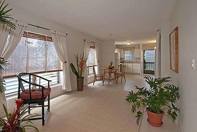 Spacious and open living room