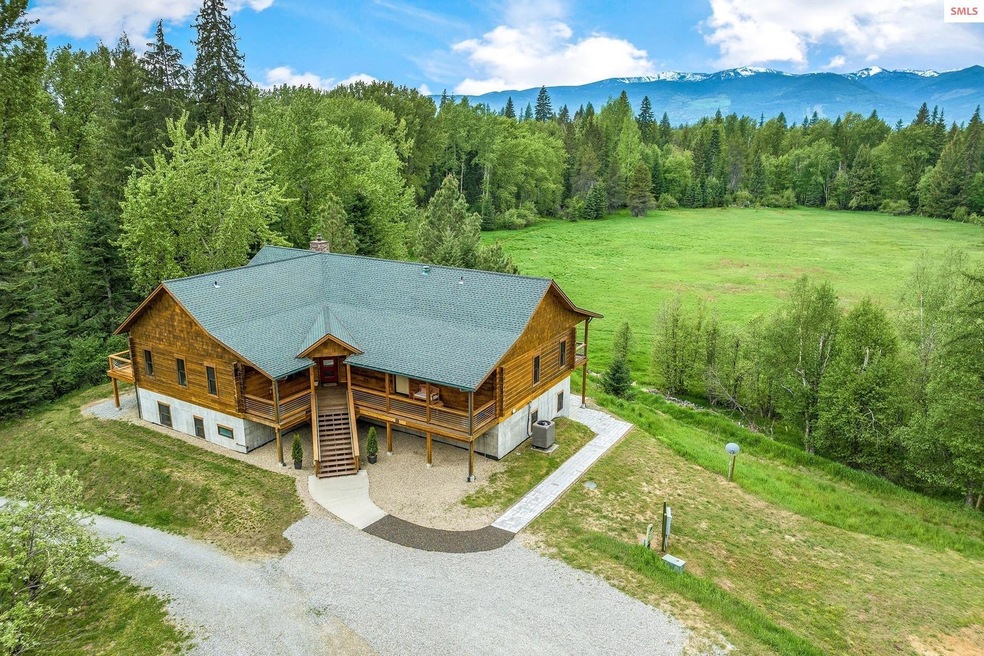 This private home sits on 35.55 private acres with