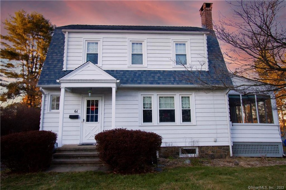 Front of house taken in the fall.