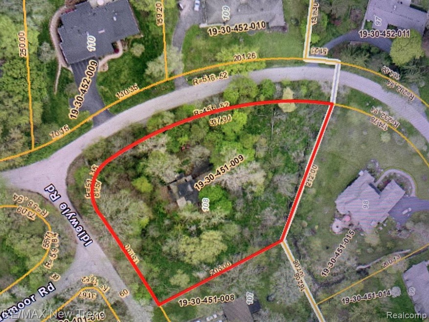 Plat Map - 6070 Eastmoor Rd.