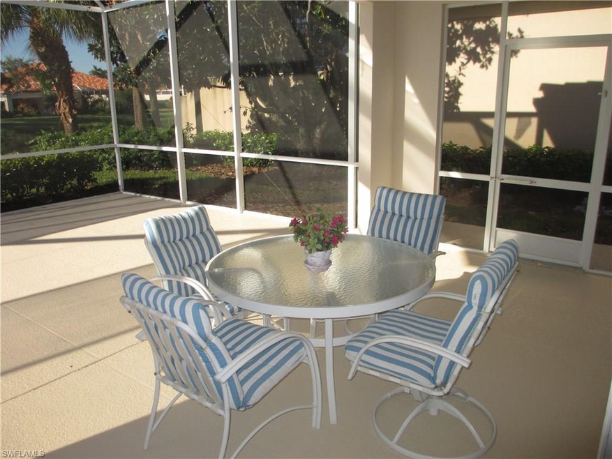 Large covered lanai