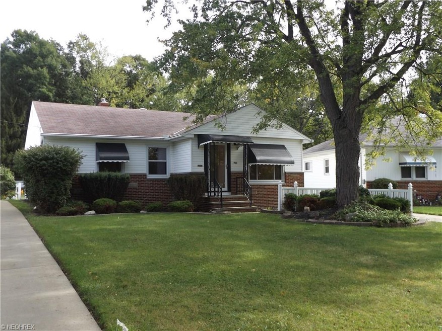 Front of the house