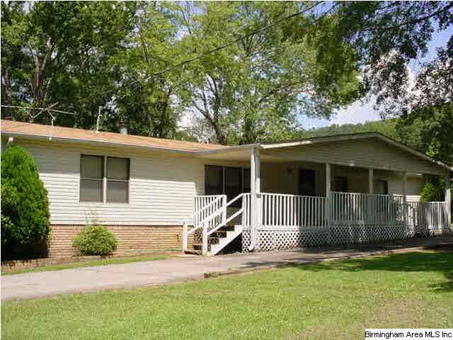 Front view of house